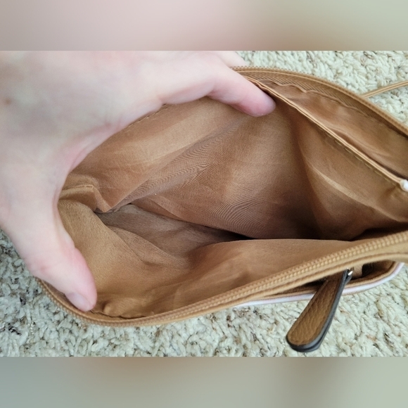 Camden pink and white gingham cross body purse - Picture 5 of 12